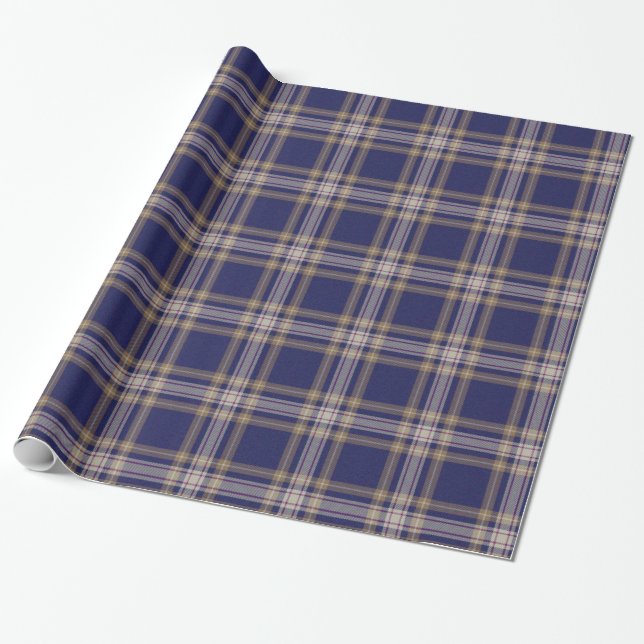 Bäckertartan-Packpapier Geschenkpapier (Ungerollt)