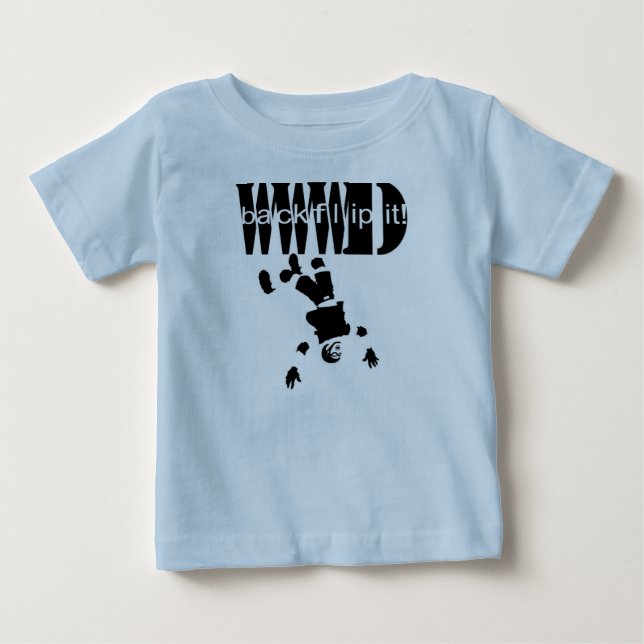 backflipit! Baby Baby T-shirt (Vorderseite)