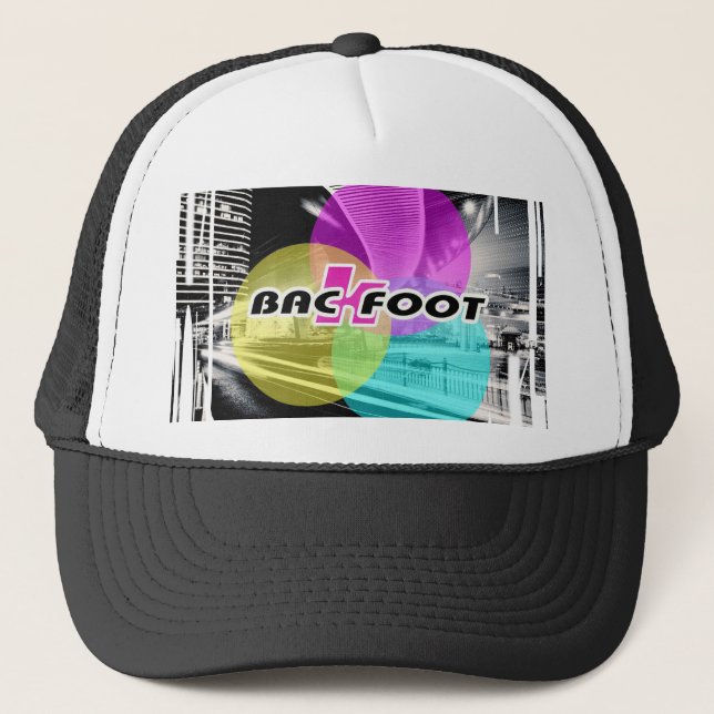 BACKFOOT MARKEN-LOGO-FERNLASTFAHRER-HUT TRUCKERKAPPE (Vorderseite)