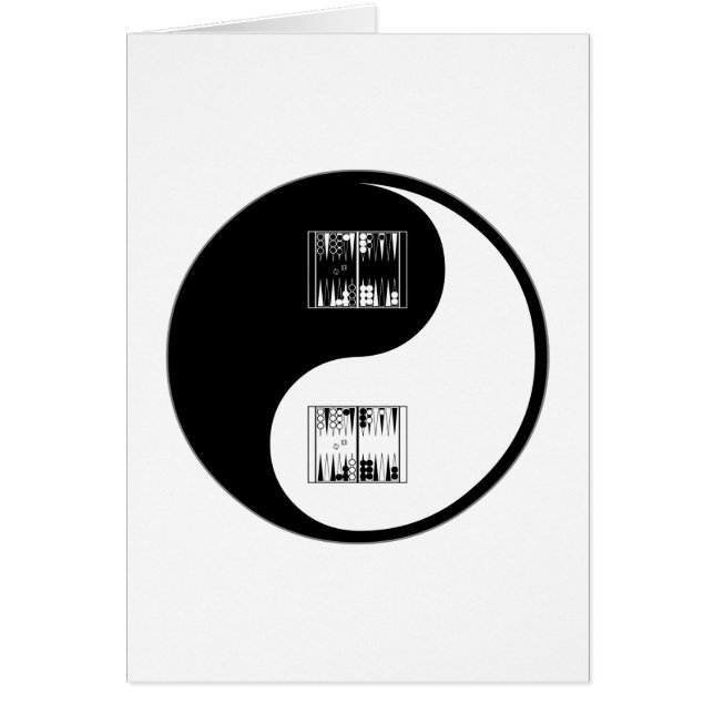 Backgammon de Yin Yang (Devant)