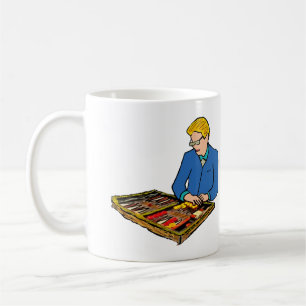Backgammon Kaffeetasse