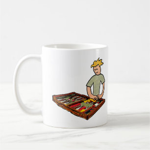 Backgammon Kaffeetasse