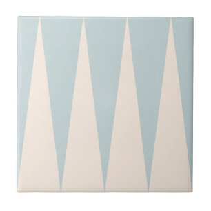 Backgammon Muster Light Blue Tile Fliese