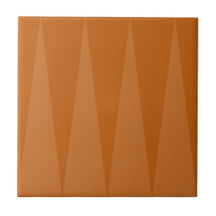 Backgammon Muster Rost Orange Tile Fliese