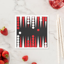 Backgammon Serviette