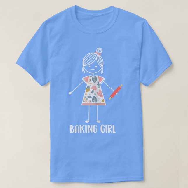 BackGirl - Bäckerei T-Shirt (Design vorne)