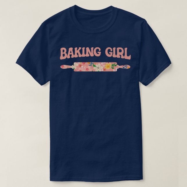 BackGirl - BackMuffins Cookie Cupcakes Baker T-Shirt (Design vorne)