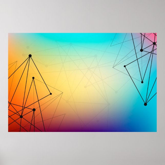 Background abstract line poster (Vorne)