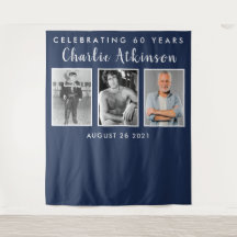 Background-Banner zum Foto von 60 Jahren