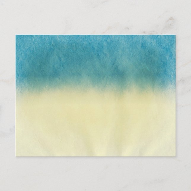 Background- Texture Watercolor Paper Postkarte (Vorderseite)