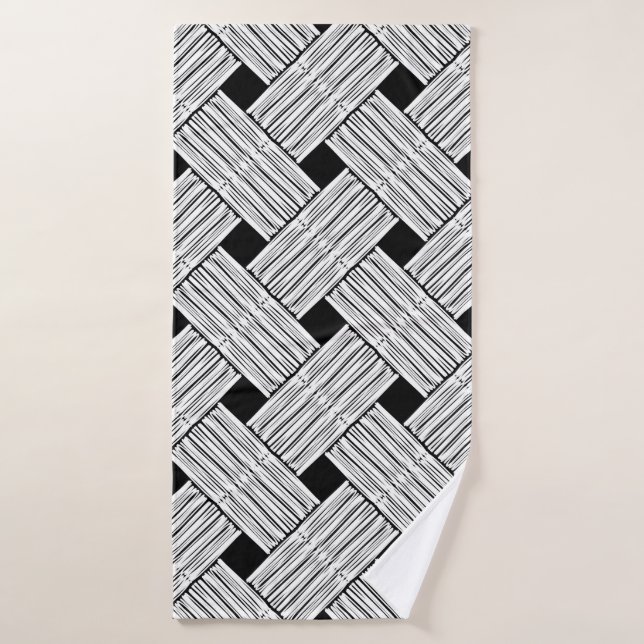 Background with vintage traditional seamless patte (Serviette de bain)