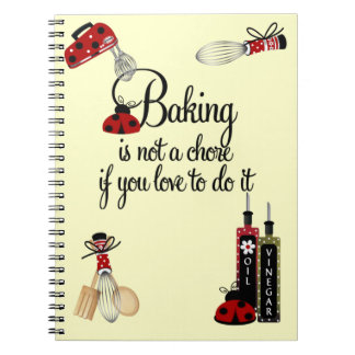 Backing Lady Bug Notebook Notizblock