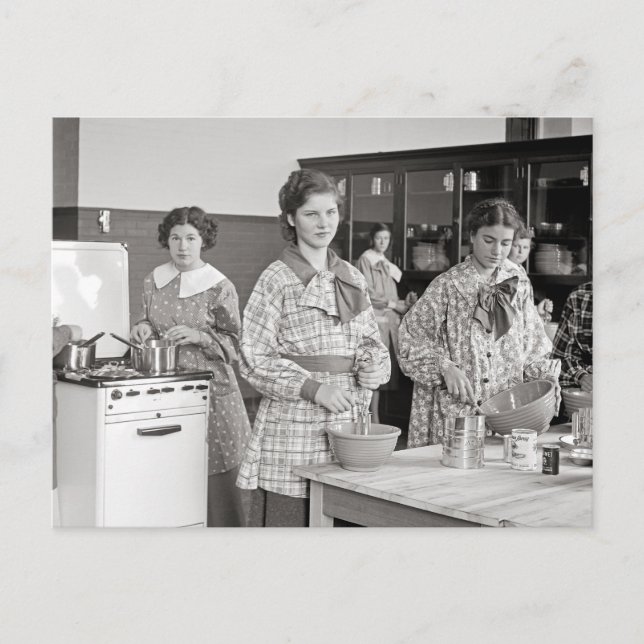 Backklasse, 1935 postkarte (Vorderseite)