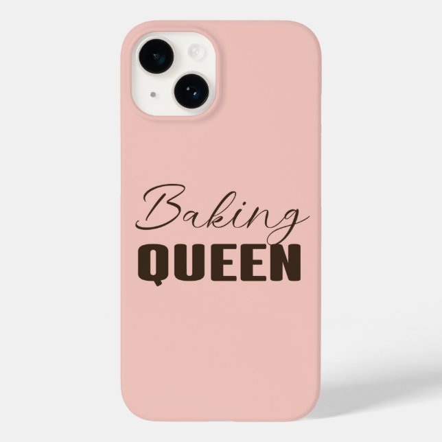 Backkönigin - Backliebhaber Case-Mate iPhone 14 Hülle (Rückseite)