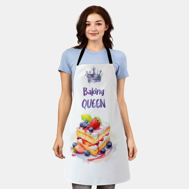 Backkönigin Schürze (Getragen)
