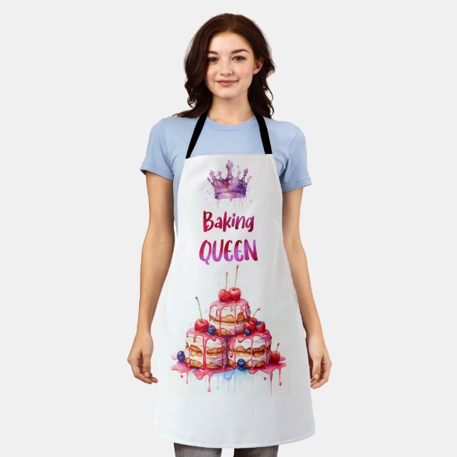 Backkönigin Schürze (Getragen)