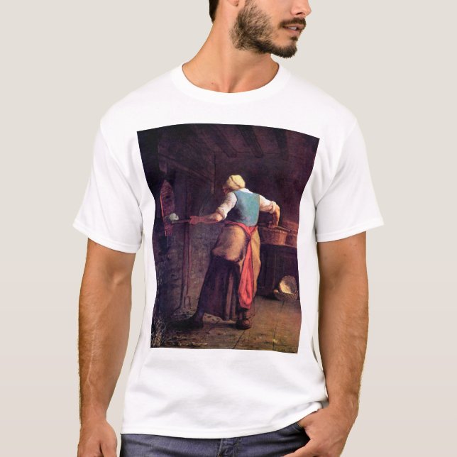 Backkuchen, Jean-Francois Millet T-Shirt (Vorderseite)