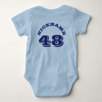 Backlight Blue & Navy Baby | Sports Jersey