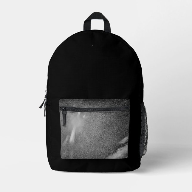 BACKPACK COOL ÖKO STYLE-DESIGN BEDRUCKTER RUCKSACK (Vorderseite)