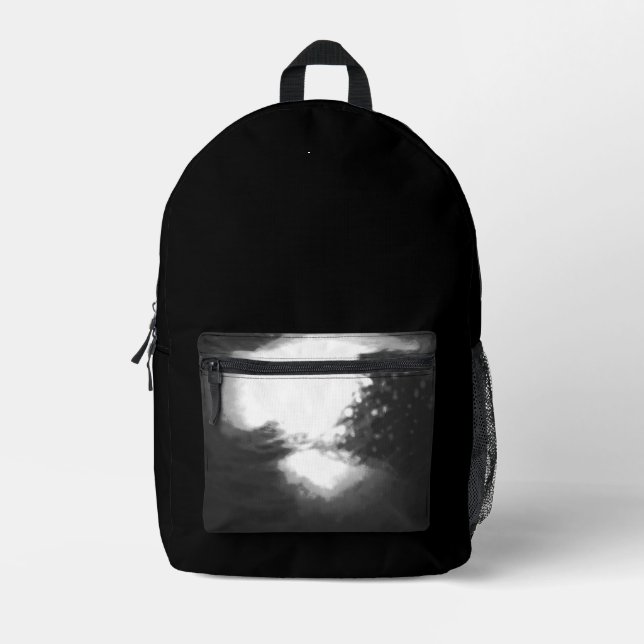 BACKPACK COOL ÖKO STYLE-DESIGN BEDRUCKTER RUCKSACK (Vorderseite)