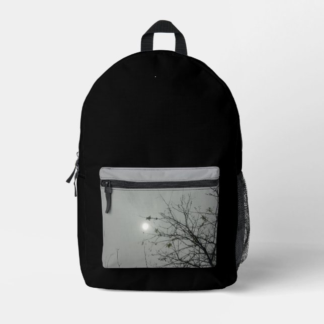 BACKPACK COOL ÖKO STYLE-DESIGN BEDRUCKTER RUCKSACK (Vorderseite)