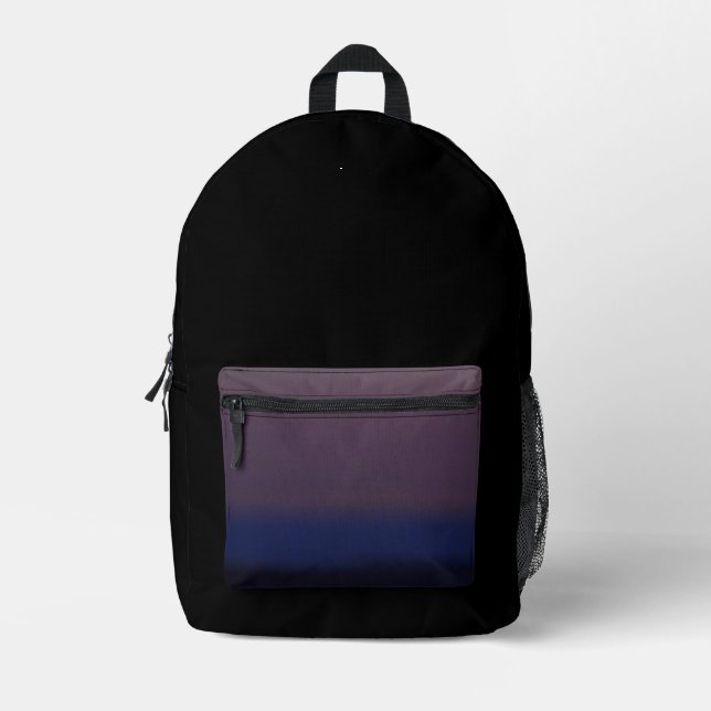 BACKPACK COOL ÖKO STYLE-DESIGN BEDRUCKTER RUCKSACK (Vorderseite)