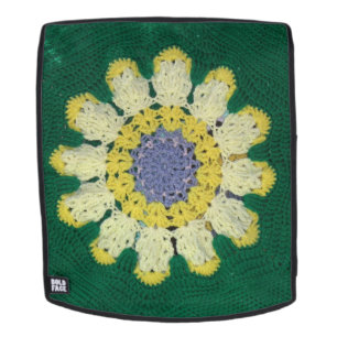 Backpack Cover - Daisy in Crochet Rucksack