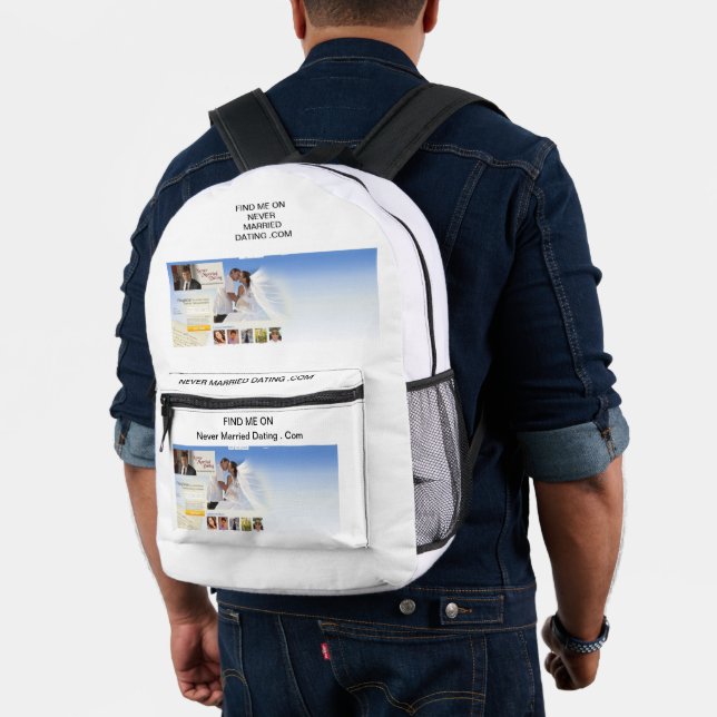 Backpack Nie Verheiratet Verabredet Bedruckter Rucksack (Insitu (Modell))