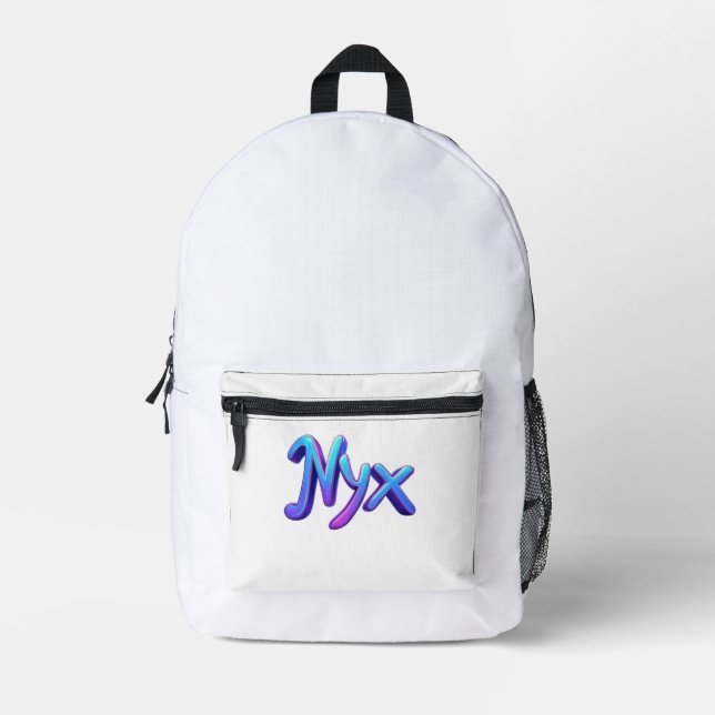Backpack NYX  Bedruckter Rucksack (Vorderseite)