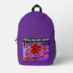 BACKPACK STYLE DESIGN BEDRUCKTER RUCKSACK