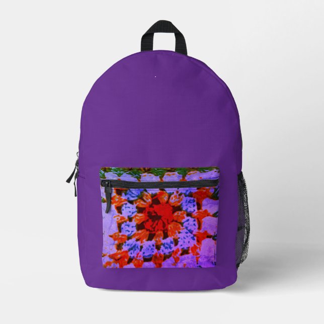 BACKPACK STYLE DESIGN BEDRUCKTER RUCKSACK (Vorderseite)