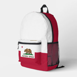 Backpack, USA & Kalifornien, Bedruckter Rucksack