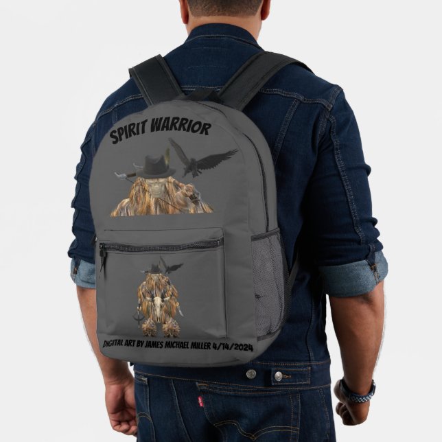 Backpack von James Michael Miller Bedruckter Rucksack (Insitu (Modell))