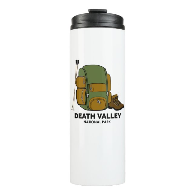 Backpack zum Death Valley National Park Thermosbecher (Vorderseite)