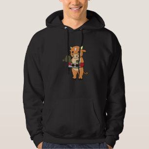 Backpacker Gone Falscher Kuh Koch Kulinarischer Bä Hoodie