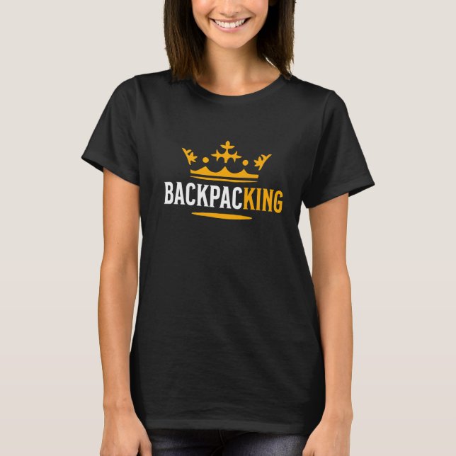 BackpacKing Backpacker Backpacker Backpacker T-Shirt (Vorderseite)
