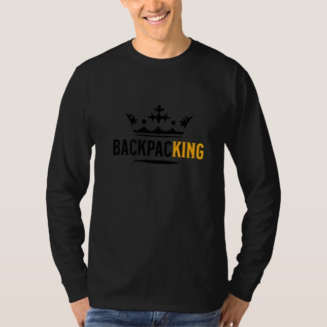 BackpacKing Backpacker Backpacker Backpacker T-Shirt (Vorderseite)