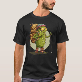 Backpacking Pickle With Sunglasses Costume For Tre T-Shirt