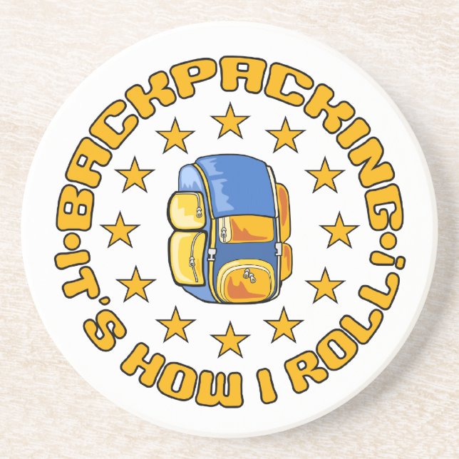 BACKPACKING-Untersetzer Getränkeuntersetzer (Vorne)