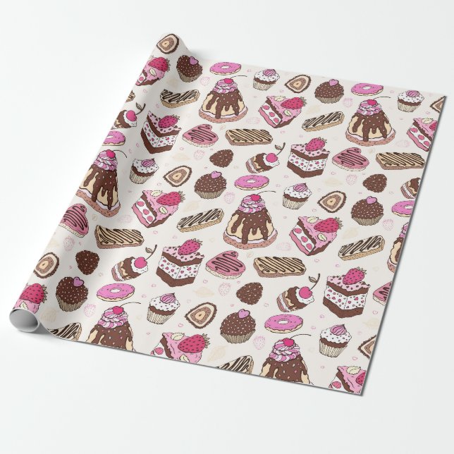 Backpapier Geschenkpapier (Ungerollt)
