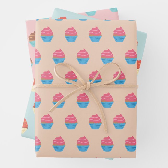 Backpapier Geschenkpapier Set (Beispiel)