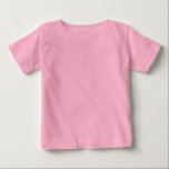 Backpink & Dark Lila Baby | Sports Jersey Baby T-shirt<br><div class="desc">Backpink & Dark Lila Baby | Sports Jersey Design ・ Baby Football Bodysuit</div>