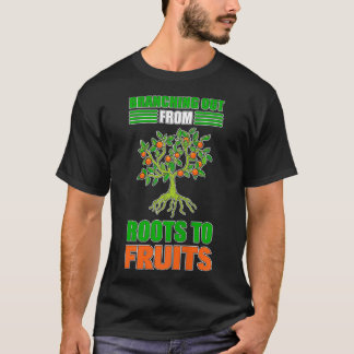 Backprint AG Lehrer Landwirtschaft T-Shirt