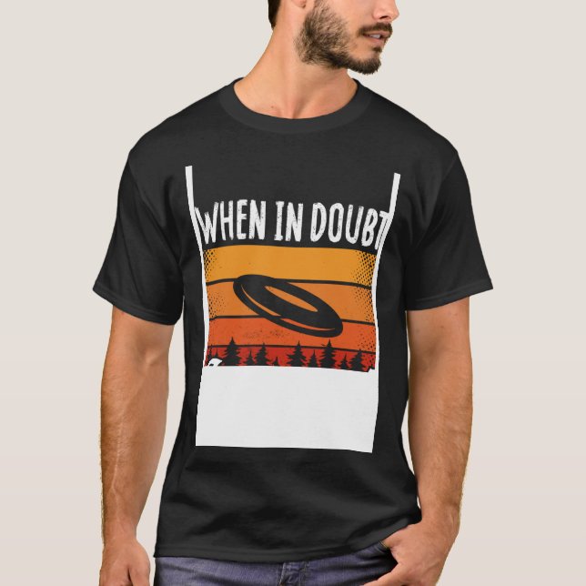 Backprint bei doppeltem Layout Ultimate Frisbee T-Shirt (Vorderseite)