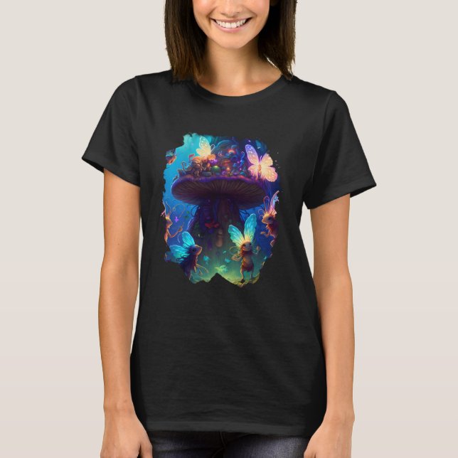 Backprint Enchanted by fairies of enchanted fairy  T-Shirt (Vorderseite)
