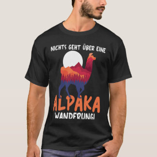 Backprint Nothing beats an alpaca hike T-Shirt