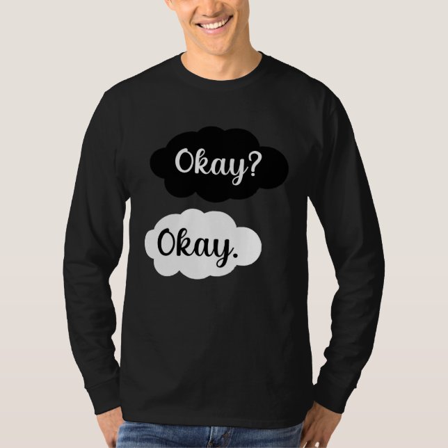Backprint Okay Okay T-Shirt (Vorderseite)