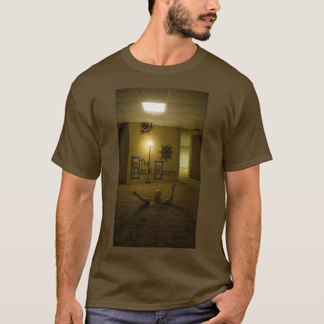 BackRooms Sinking Signal Unheimliches T-Shirt (Vorderseite)