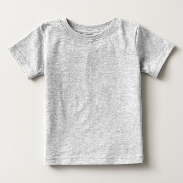 Backside Gray & Red Baby | Sports Jersey Design T-shirt (Vorderseite)