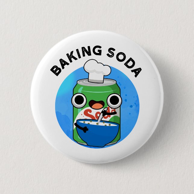Backsoda Funny Soda Pop Puff Button (Vorderseite)